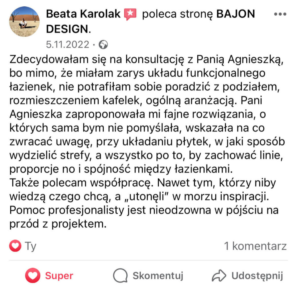 Opinia o Bajon Design