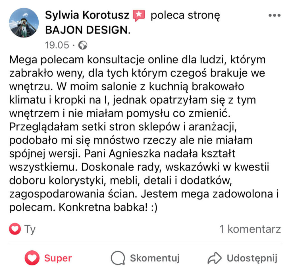 Opinia o Bajon Design